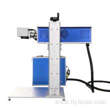 Fiber laser marking machine for motorcycle spare part